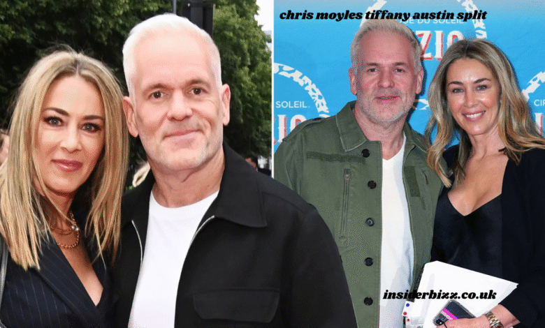 chris moyles tiffany austin split