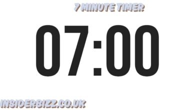 7 minute timer