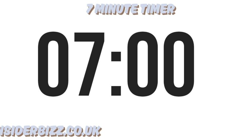 7 minute timer