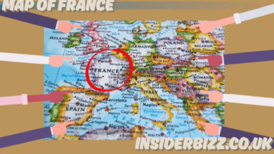 map of france