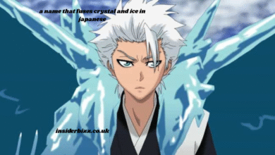 a name that fuses crystal and ice in japanese