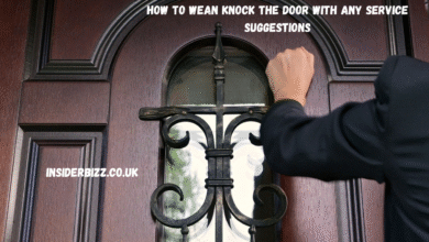 how to wean knock the door with any service suggestions