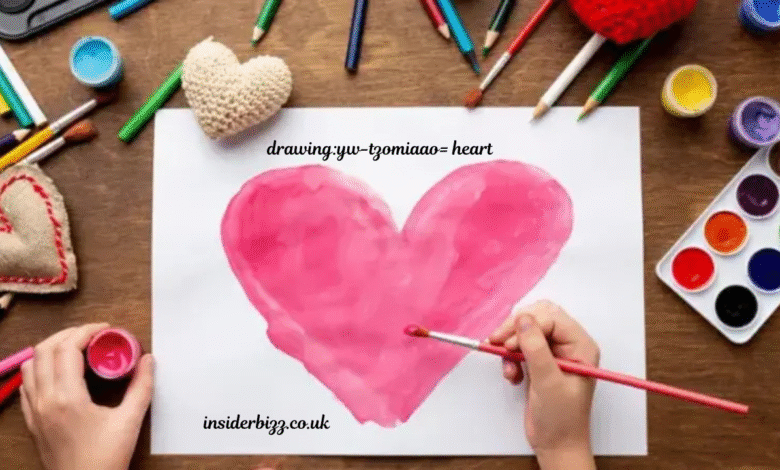 drawing:yw-tzomiaao= heart