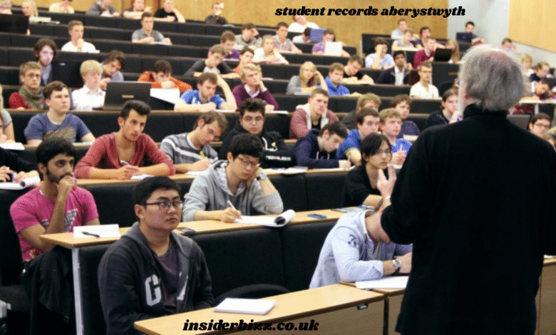 student records aberystwyth