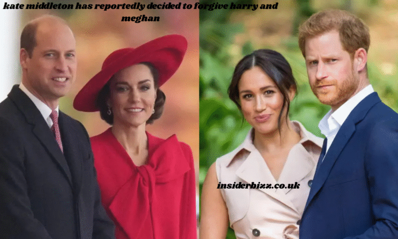 kate middleton has reportedly decided to forgive harry and meghan