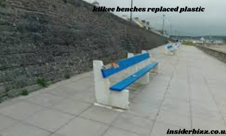 kilkee benches replaced plastic