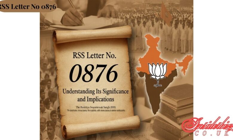 RSS Letter No 0876