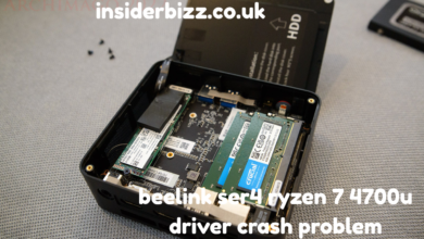 beelink ser4 ryzen 7 4700u driver crash problem